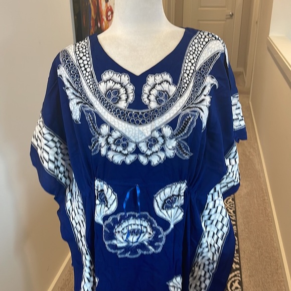 BATIK halus INDONESIA dress moo moo BATIKMOTO Jumbo Tiedye Print Batik D… - Picture 2 of 8